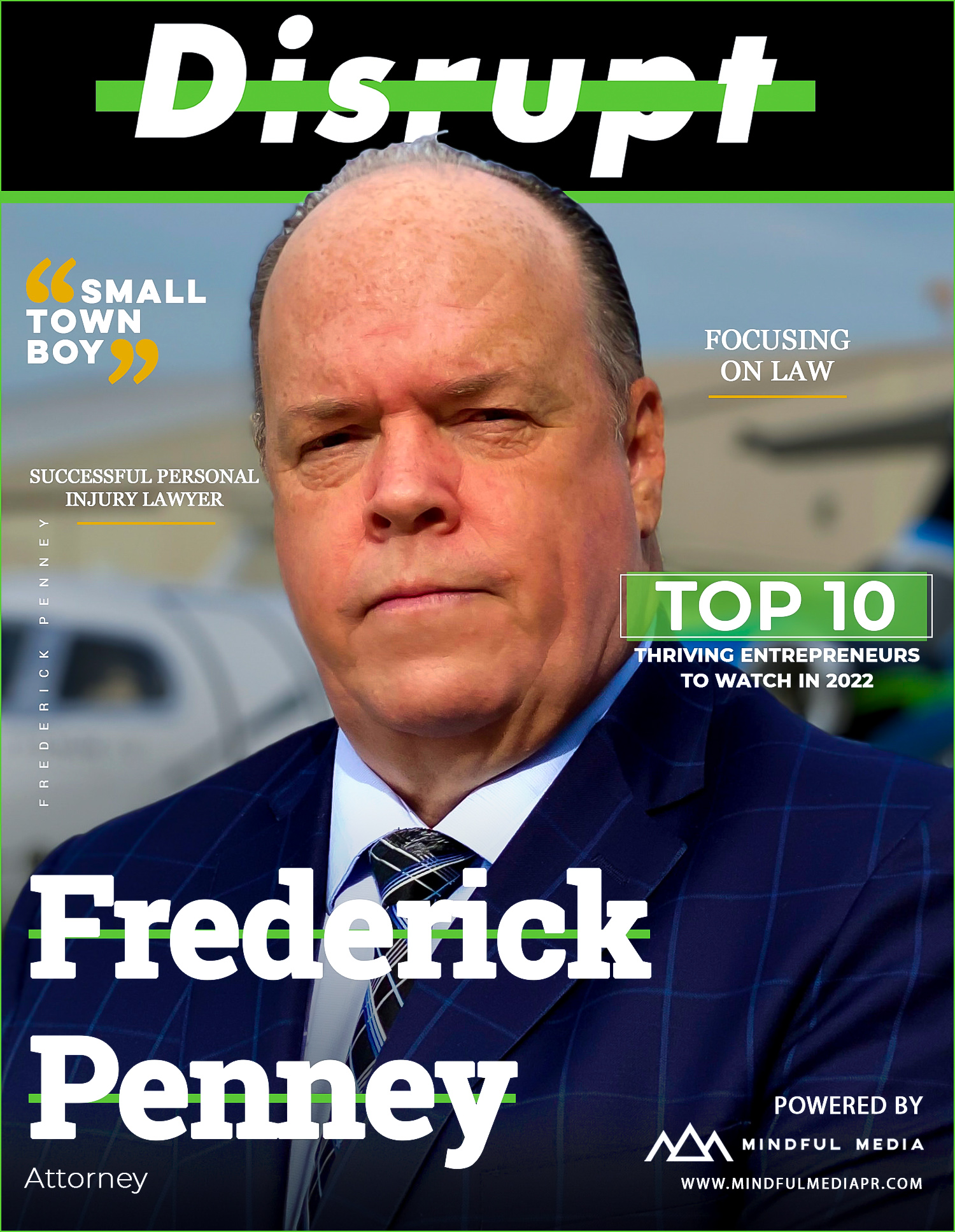Fred Penney Ranks on Top 10 Thriving Entrepreneurs To Watch List!