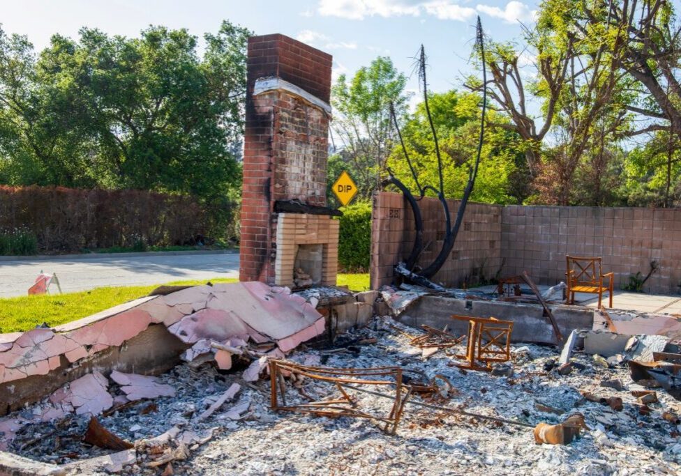 House Fire Use Remains of a home after a house fire