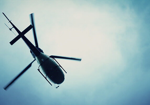 penney-assoc-helicoptor-accidents Helicoptor in the sky ass seen from underneath
